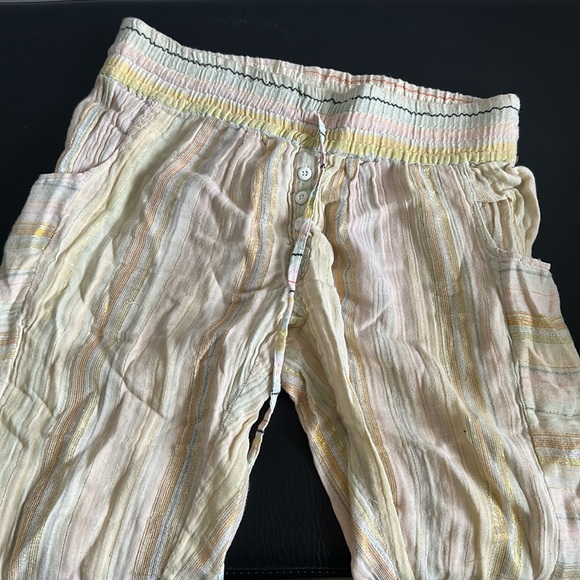 Ace & jig drawstring cotton gauze trousers - Picture 4 of 9